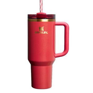 The Quencher H2.0 Flowstate™ Tumbler | 40 OZ Scarlet Tinsel